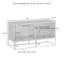 22.25'' H Media Shelves