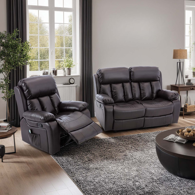 3 Seater Sofa, Brown