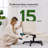 Modern Criss Cross Chair with Wheels, Wide Seat Armless for Home Office-376722831