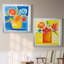 «Sunny Day Bouquet I», ensemble de 2 reproductions d'art sur toile tendue-1296449960-1296449970-1296449964