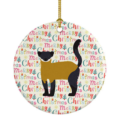 2.8'' Ceramic Animals Hanging Figurine Ornament