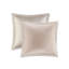 Édredon 8 pièces pour très grand lit - imprimé partiellement rosé, taies décoratives européennes, coussins décoratifs, édredon lavable, rembourrage,-118754036-118754035