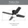 Jonas 40'' Ceiling Fan with LED Light and Remote Control