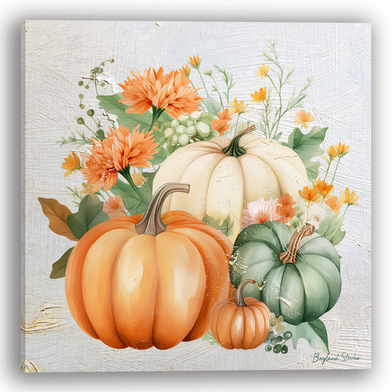 «Season of Thanks», art mural sur toile tendue, H 40 po x l 40 po