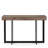Kaitosi 47 In. Gray Wash/Sand Black Rectangular Wood Console Table With Drawer And Metal Legs