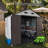 Outdoor Storage Shed With Windows