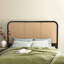 Boone Solid Wood and Cane Headboard-1749110326-1749110323