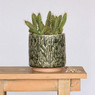 Barba Ceramic Cactus Cachepot
