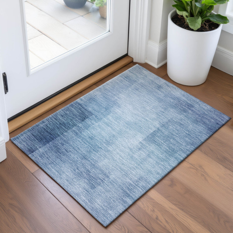 Premium Machine Washable Alijah AMF1243 Geometric Rug, Rectangle 1'8" x 2'6"