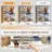 Legrant Wood Rectangle Wall Mirror