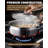 Cooks Standard Professional 4 Quart Stainless Steel Sauté Pan with Lid, Deep Frying Pan Chef’s All Purpose Skillet with Cover, Dishwasher & Oven Safe, Compatible with All Stovetops