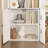 Camaria 59.4" H x 23.6" W Standard Bookcase with Door, Modern 5-Tier Shelf Floor Standing Display Storage Cabinet for Living Room, Office, Bedroom-1489763111