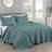 Lightweight Microfiber Reversible 3 Piece Coverlet / Bedspread Set-1754657167-1754657166
