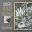 Impression encadrée mauve «Jungle Garden» - prête à être accrochée - aucun clou requis - aucun clou requis-328688908-328688909