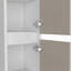 Solution de rangement murale moderne pour deux pièces Nettleton