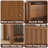 23.6” Tall End Table Set With Drawer, Nightstand With Storage Shelf For Living Room, Bedroom-955292088