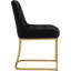 Aunna 49cm H Velvet Upholstered Metal Upholstered Back Cantilever Chair-211931470-236365540