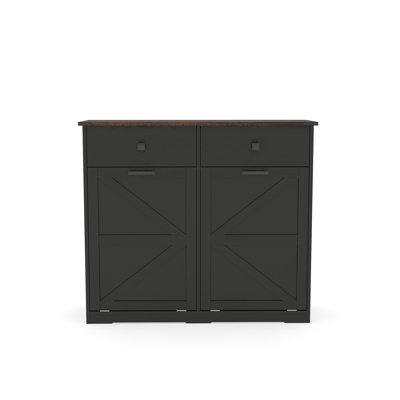 Armoire poubelle à double porte basculante Farmhouse Barn