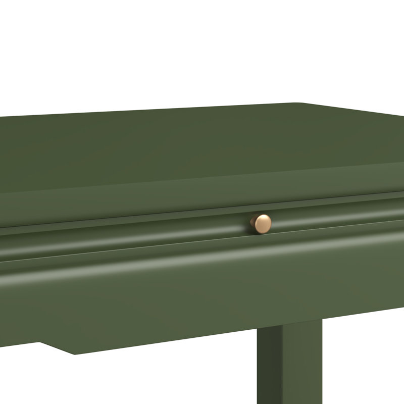 Eave Bedside Table | Darkened Sage, Green