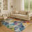 Premium Machine Washable Ariel Geometric Rug-1084527597