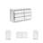 Patricia 60.75'' W 6 - Drawer Dresser
