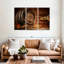 Whiskey Barrel Distributeur - 3 pièces de toile tendue multi-image-188450582