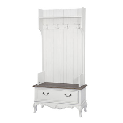 Circee Hall Tree 86cm Wide with Shoe Storage