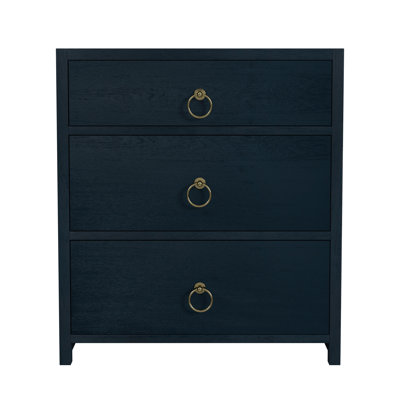 Lark 3 Drawer Nightstand