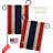 Double Sided 18.5'' H x 13'' W Polyester Flag Set