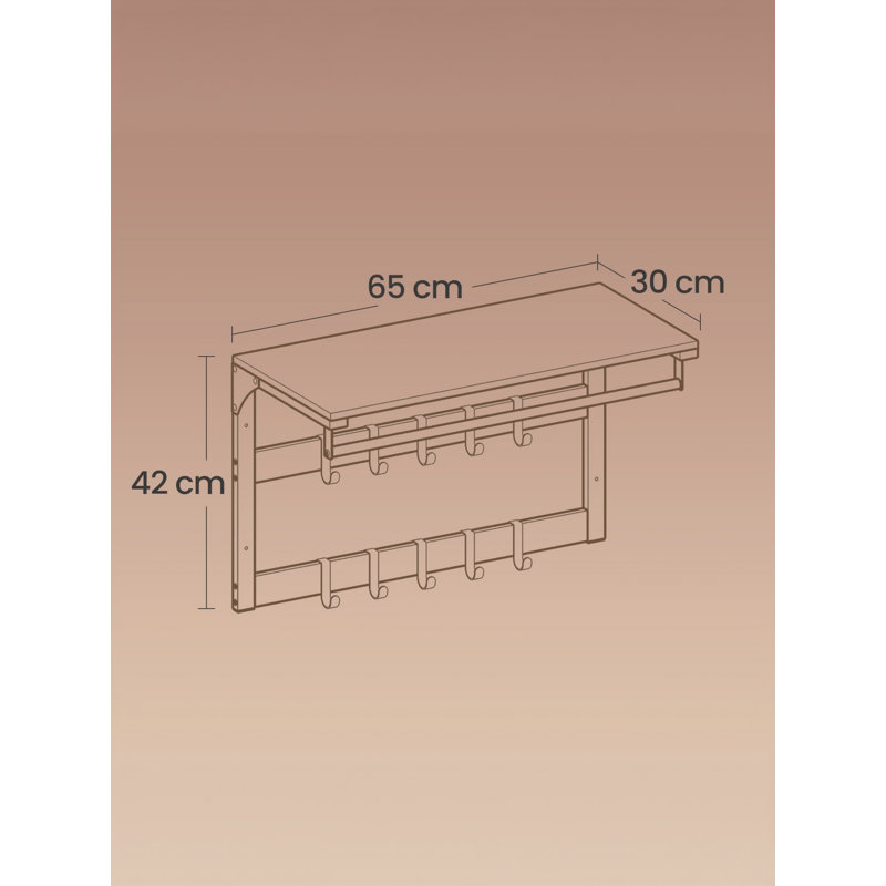 Particle Board / Chipboard Wall 10 - Hook Coat Rack