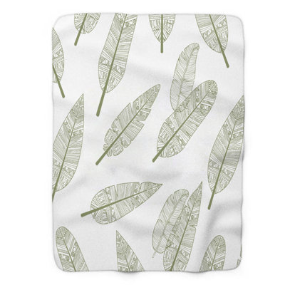 Boho Vibes - Couverture sherpa de qualité supérieure 1 pièce