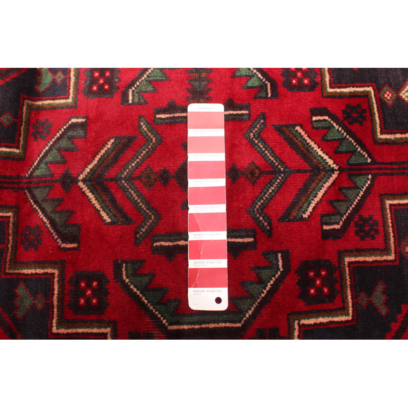 Teimani Red Rug 3'8" x 6'9"