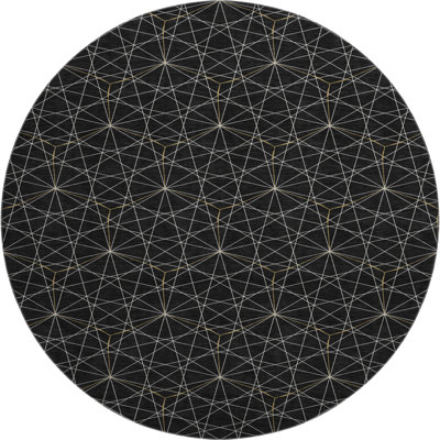 Premium Machine Washable Naglee AMF987 Geometric Rug