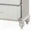 Table de chevet 2 tiroirs Platinum