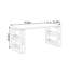Bureau de rangement multifonctionnel, beau et pratique-786849178
