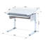 Alsea 110cm W Drafting Table