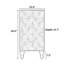 Armoire décorative de style crème Home Home