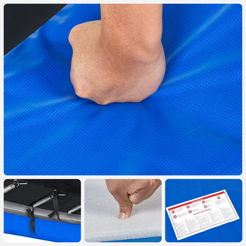 SONGMICS Trampolin-Zubehör 10cm Frame Pad