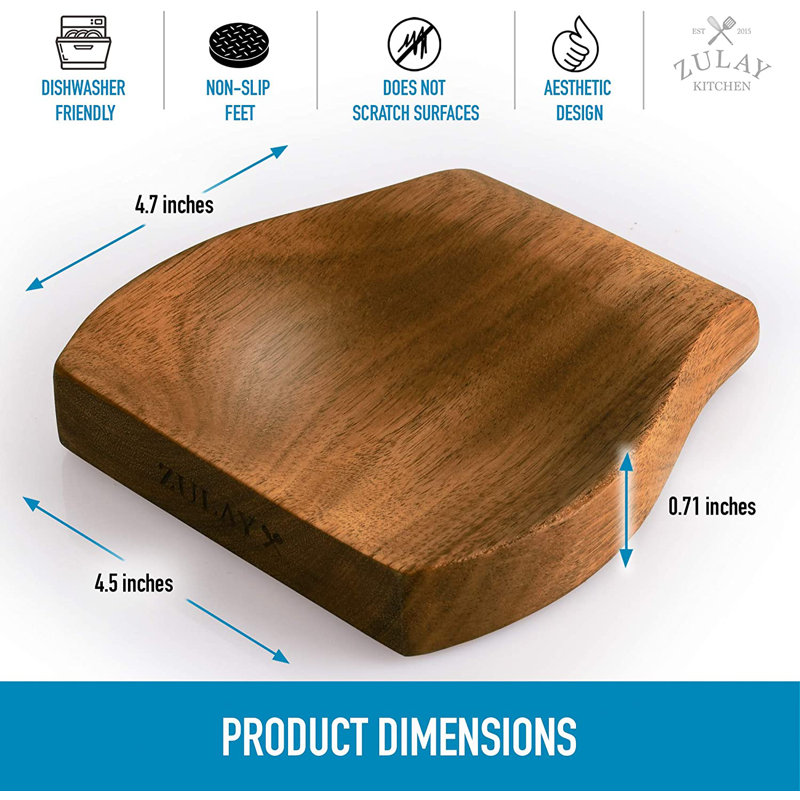 Wood Spoon Rest