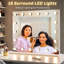 Miroir de maquillage avec lumière