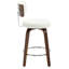 Tabouret de bar et de comptoir pivotant rembourré-1118633825-1118633826