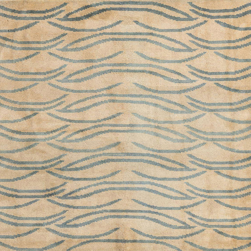 Amberjack Abstract Indoor Rug, Square 3'
