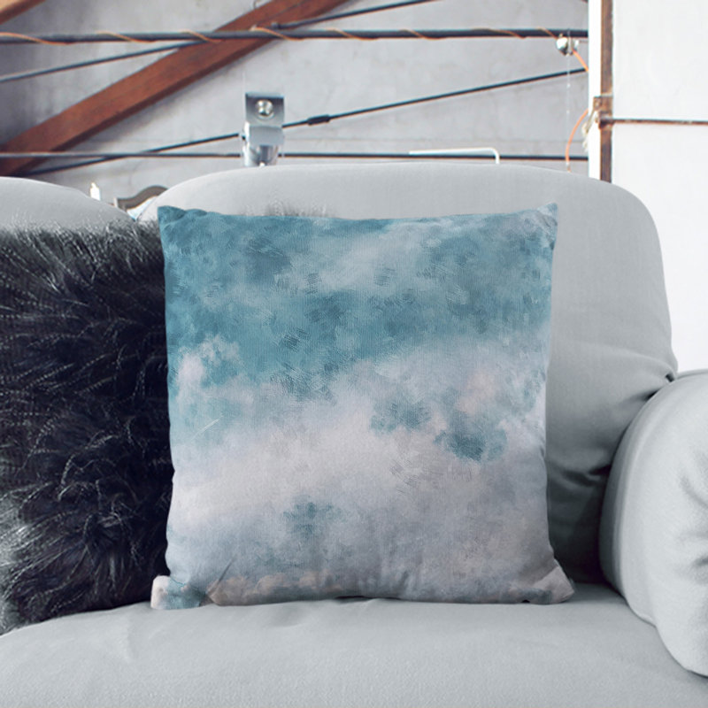 Square Cushion, 40cm H x 40cm W x 15cm D, Stone