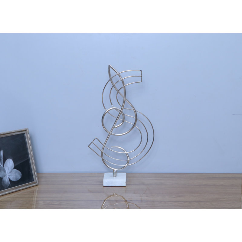 Music Alphabate Sculpture