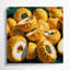 Fruit, jacquier brun, art mural sur toile-1508993157