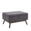 Banc de rangement Mid-Century