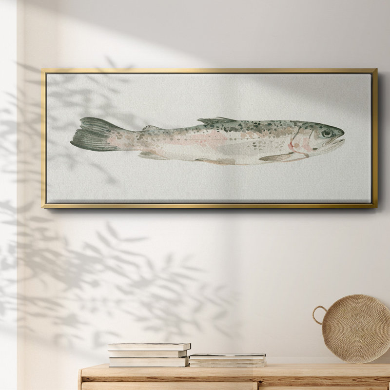 Fresh Catch I- Framed Canvas