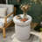 Temper Concrete Round Outdoor End Table