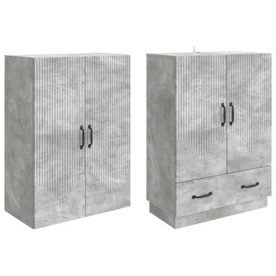 4 -Door 1 -Drawer 3 -Shelf Storage Cabinet