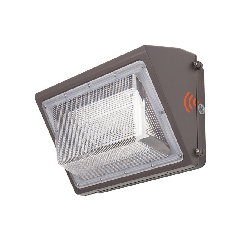Aareon Led Wall Pack Lights Flood Lights Dusk To Dawn Outdoor Lighting For Back Yard Packing Lot 65W 5000K 100~277V 0~10V Dimming